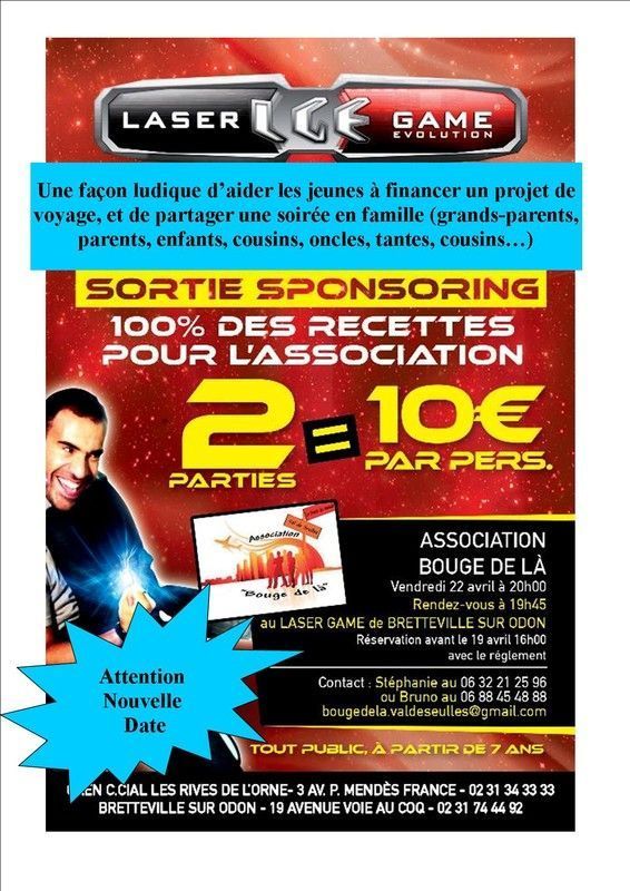 Nouvelle soirée Laser Game ! 22/04